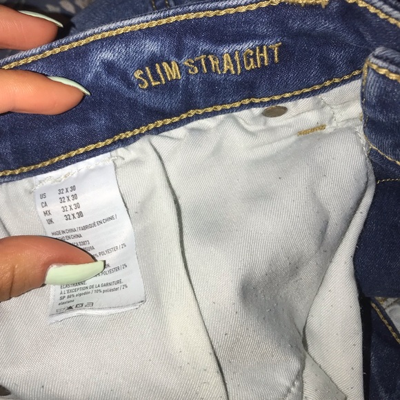 Medium Acid Wash AE Jeans - Picture 4 of 4